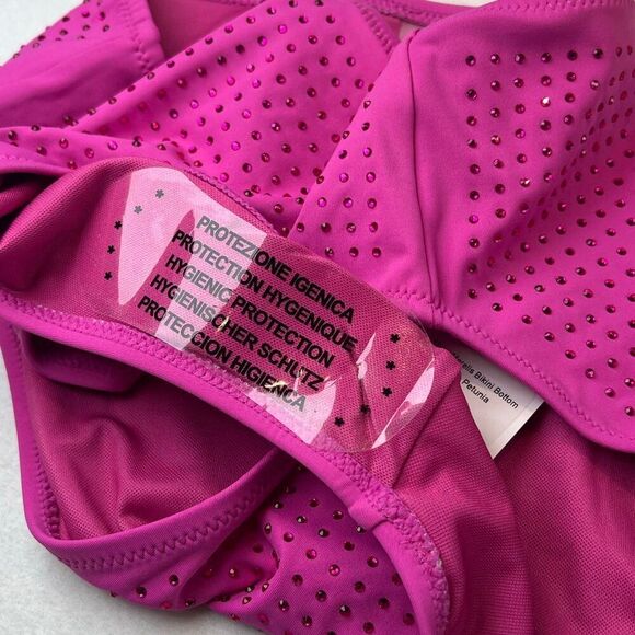 NWT Cami NYC Merari and Merelis High Waist Crystal Bikini Set NWT XS S - Picture 11 of 13